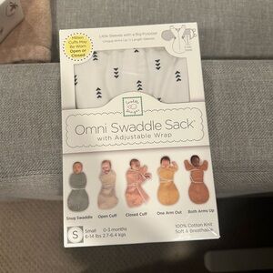 SwaddleDesigns Omni Swaddle Sack with Adjustable Wrap & Mitten Cuffs